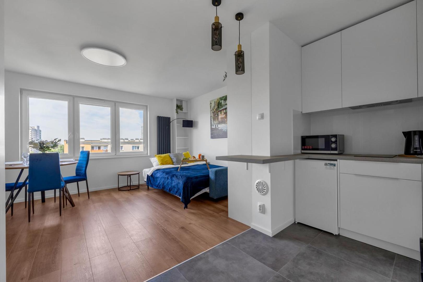 Wola - 9th Floor, View - By Rentujemy Leilighet